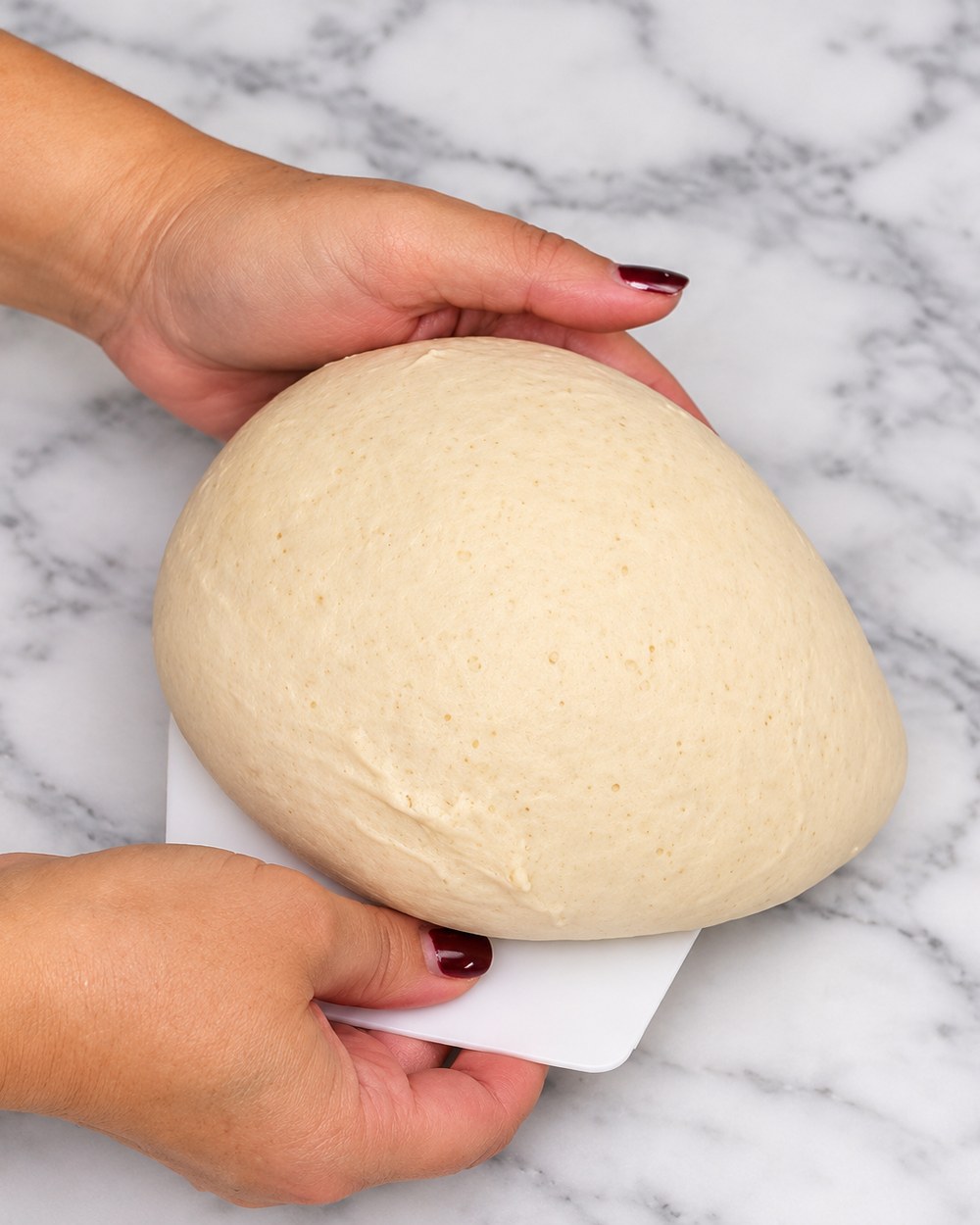 Using the Pancito y Más app while baking
