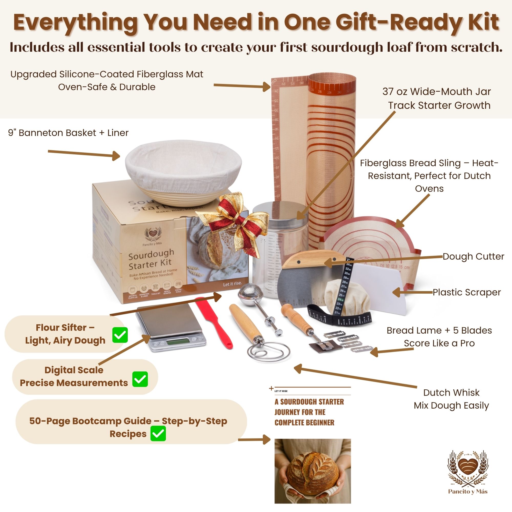 Why the Pancito y Más Sourdough Starter Kit is the Perfect Black Friday Gift for Aspiring Bakers
